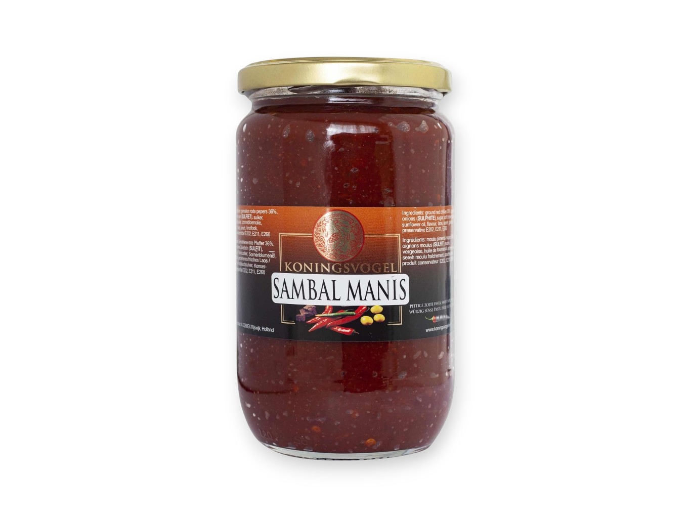 Köningsvogel Sambal Manis 750g