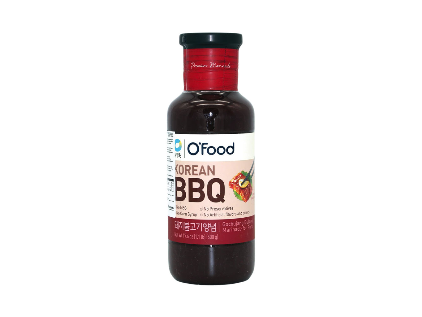 O\'Food Korejská BBQ marináda Bulgogi na vepřové maso 500g