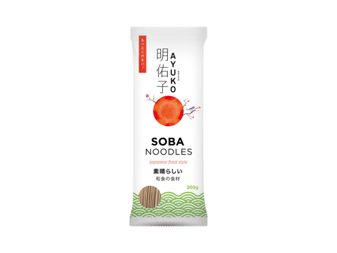 Ayuko Japonské nudle Soba 300g