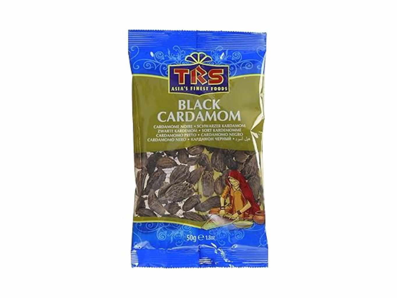 Levně TRS Černý kardamom Elaichi - celý 50g
