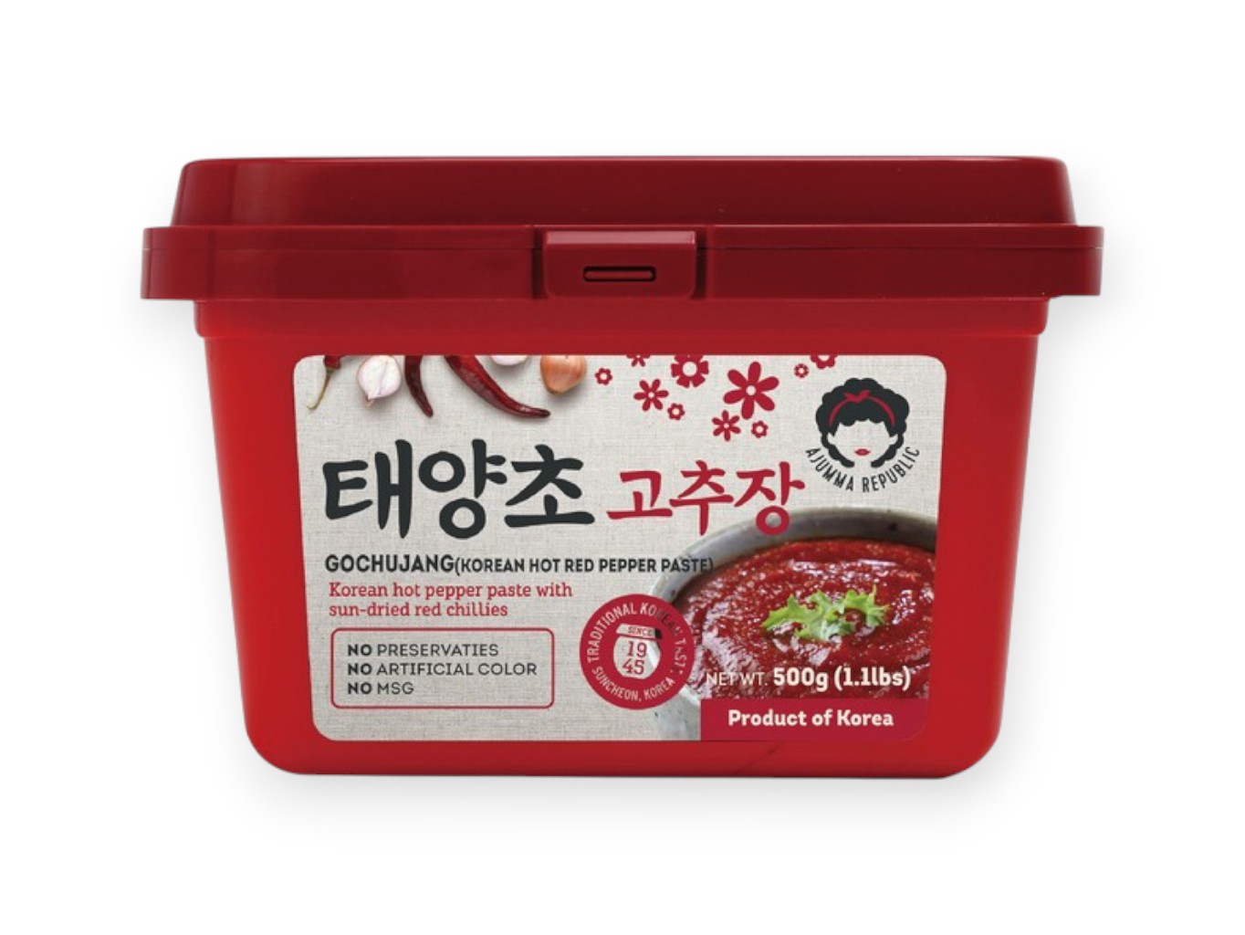 Ajumma Republic Korejská pasta Gochujang 500g