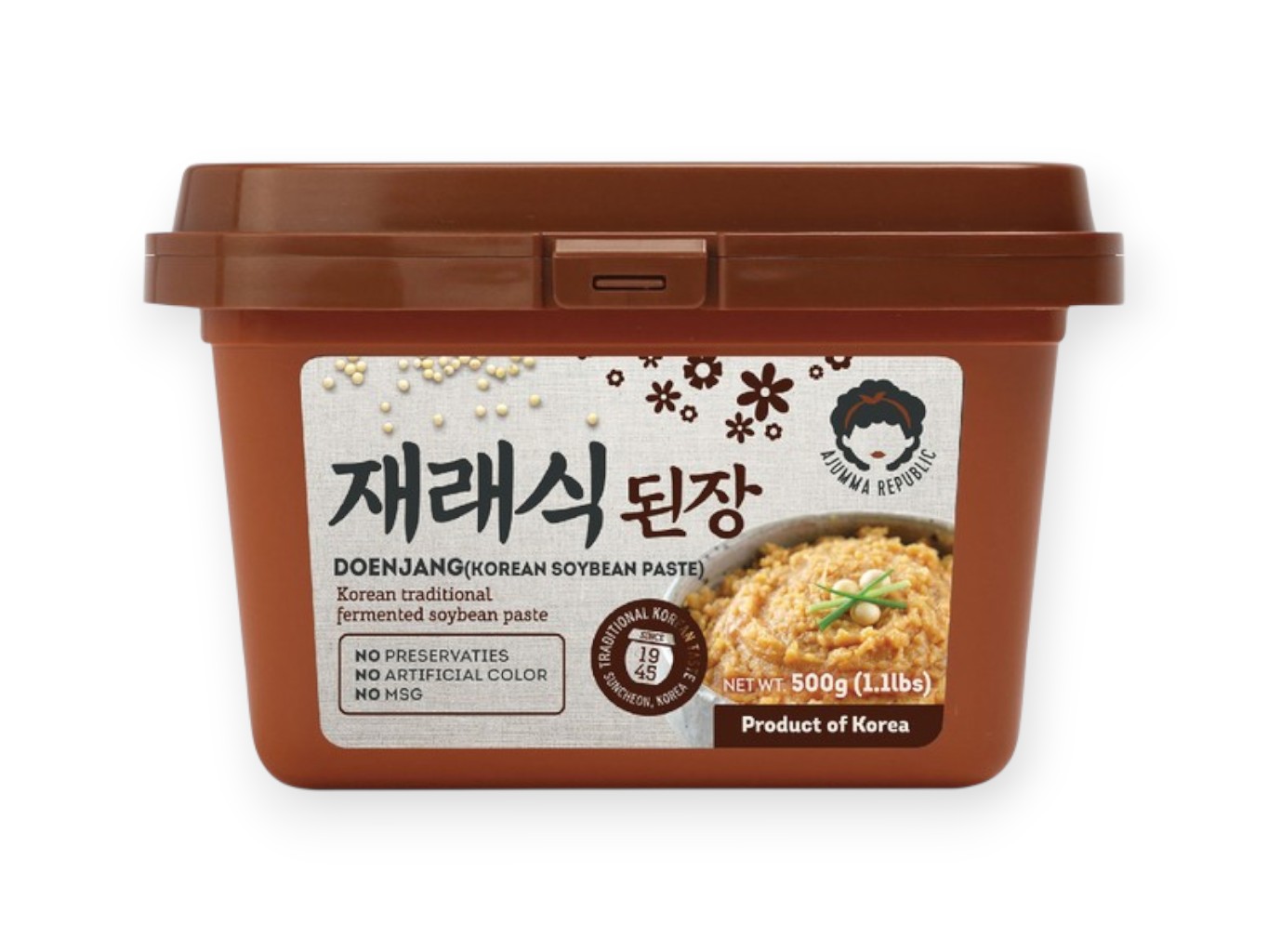 Ajumma Republic Korejská pasta Doenjang 500g