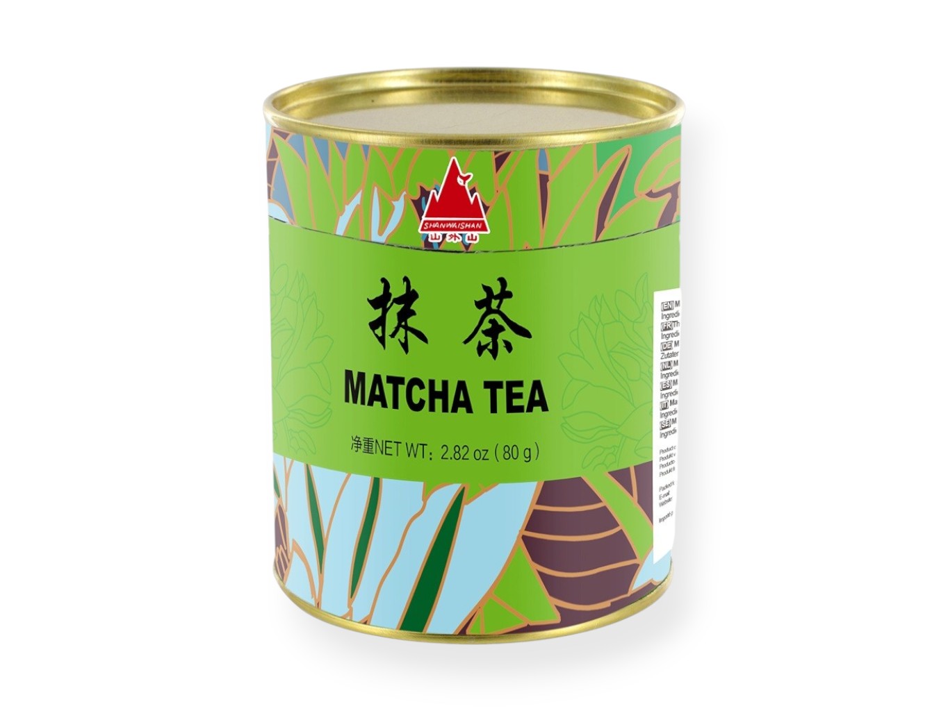 Shan Wai Shan Zelený čaj Matcha 80g - prášek