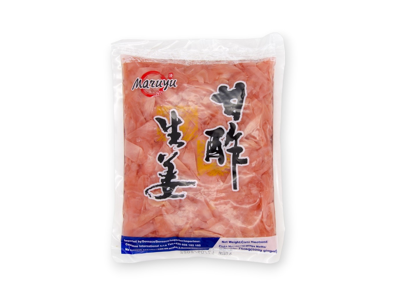 Maruyu Růžový zázvor na Sushi KC 150g
