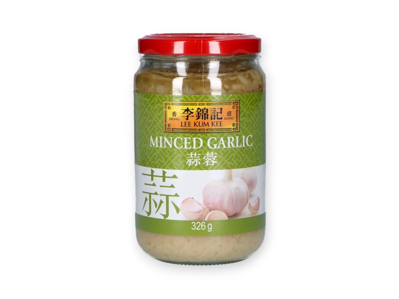 Levně Lee Kum Kee Drcený česnek 326g