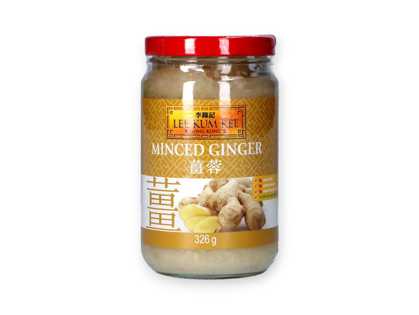 Levně Lee Kum Kee Drcený zázvor 326g