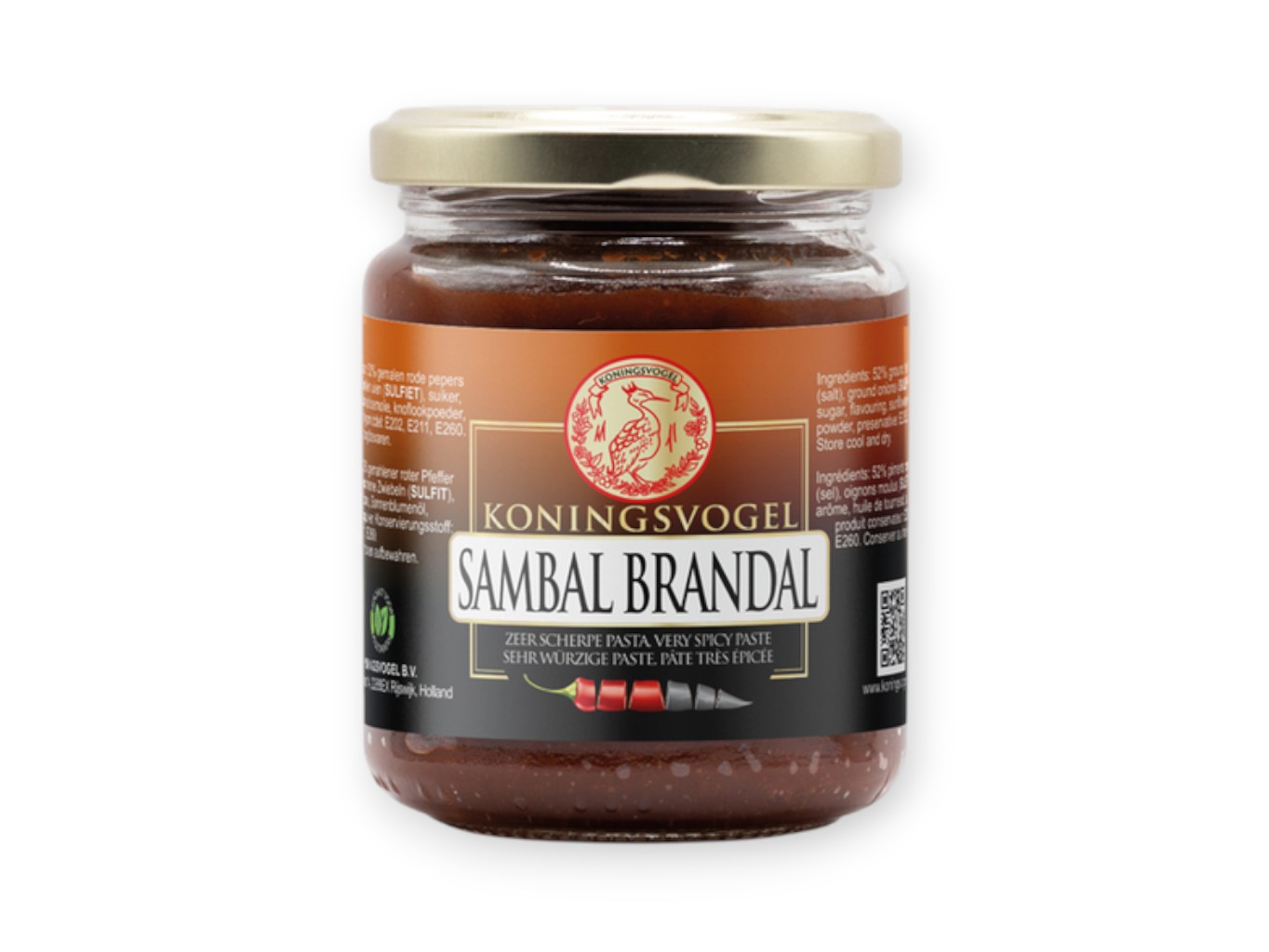 Köningsvogel Sambal Brandal 280g