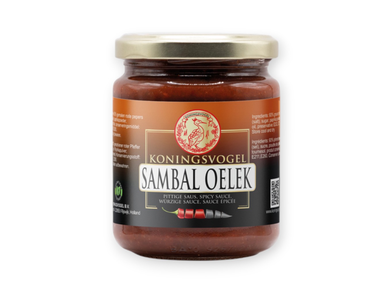 Levně Köningsvogel Sambal Oelek 270g