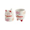 Hrnek Kawaii Lucky Cat (Pink) - dárkové balení 350ml
