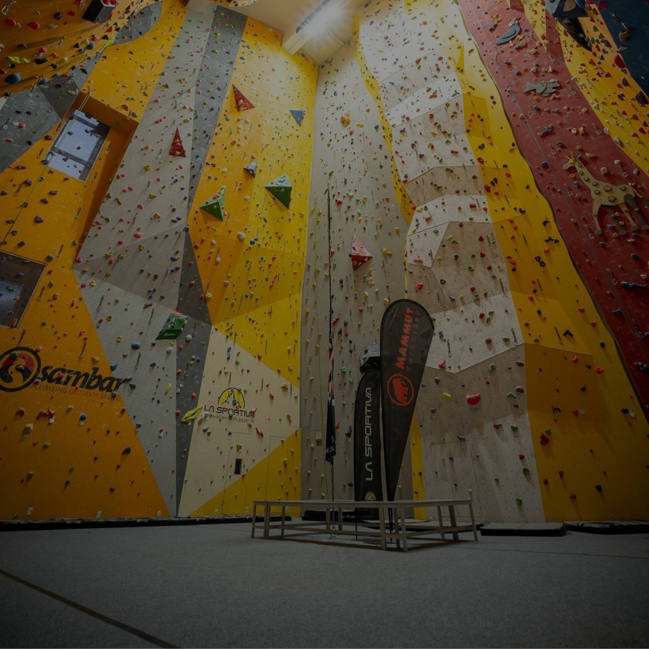 LEZECKÁ A BOULDER STĚNA