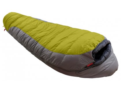 WARMPEACE VIKING 1200 170cm - péřový spací pytel (Barva hay/steel grey / black, Délka 170cm, Zip Pravý)