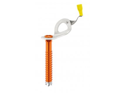 PETZL LASER SPEED LIGHT 13 cm ledovcová skoba s plaketou