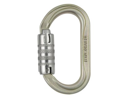 PETZL OXAN TRIACT LOCK ocelová karabina se zámkem triact INT