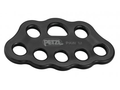 PETZL PAW M kotvící deska malá ČERNÁ
