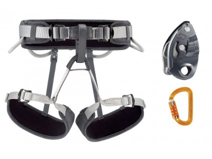 PETZL KIT CORAX GRIGRI Sm´D - sada s úvazkem Corax