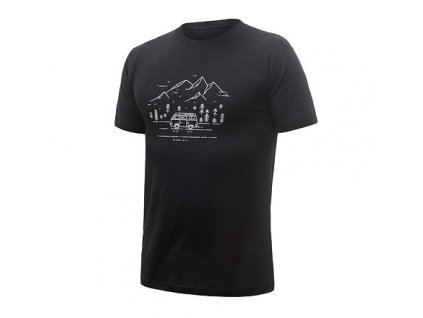 SENSOR Merino Active PT VAN LIFE - Pánské funkční triko kr.rukáv