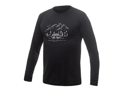 SENSOR Merino Active PT VAN LIFE - Pánské funkční triko dl.rukáv