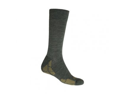SENSOR HIKING MERINO Khaki - Merino ponožky