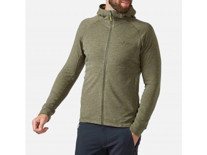 rab nexus hoody khaki