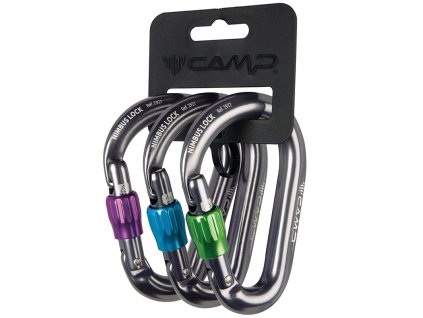 CAMP Nimbus Lock 3 Pack - karabiny