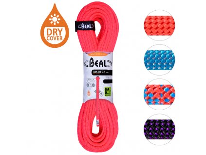 BEAL Joker Unicore 9,1 mm ORANGE 50 m - Dynamické lano