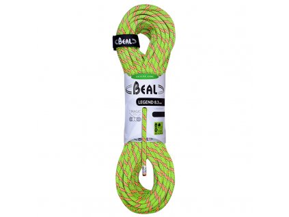 BEAL Legend 8,3 mm GREEN 60 m - Poloviční dynamické lano