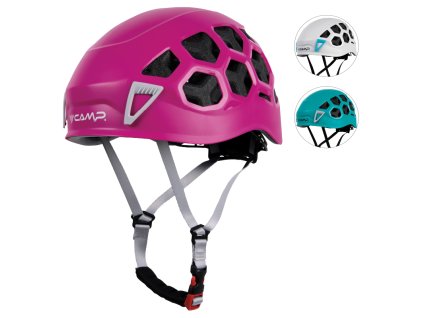 Camp Ikon Nova - Dámská lezecká přilba (Barva fuchsia, Velikost 48-58 cm)