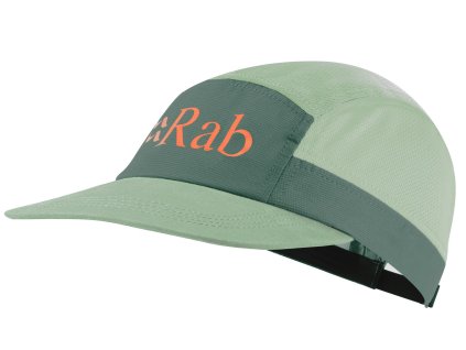 Rab momentum 5 panel cap fig green sage