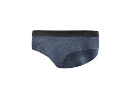 SENSOR MERINO LITE dámské kalhotky mottled blue velikost M (Barva modrá, Velikost M)