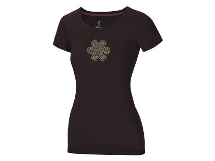 Ocun Raglan T Hardware Blossom Raisin dámské lezecké triko