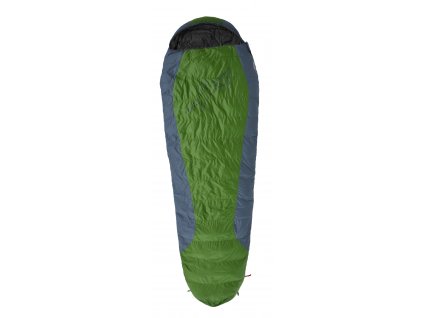 WARMPEACE VIKING 600 195cm - péřový spací pytel (Barva Zelená - černá, Zip Pravý)