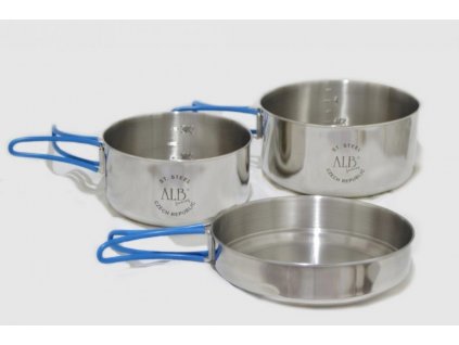 ALB Makalu - Nerezová sada nádobí