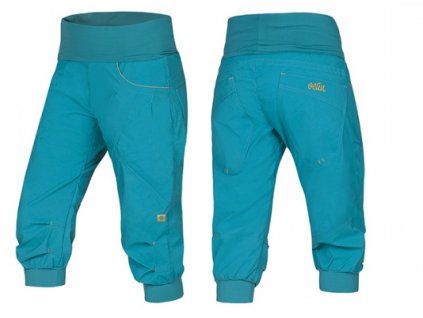 OCUN Noya Shorts Women - dámské třičtvrťáky (Barva Yellow/Blue, Velikost XS)