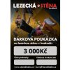 Dárková poukázka na lezeckou stěnu a boulder Kladno