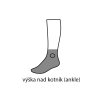 BRIDGEDALE Storm Sock MW Ankle - voděodolné ponožky