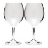 GSI Outdoors Nesting Red Wine Glass Set - Set skleniček