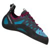 LA SPORTIVA Tarantulace Woman 2022 - lezečky (Barva Topaz/Red Plum, Velikost EU 38,5)