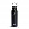 hydroflask standard flex cap 21oz black