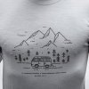 SENSOR Merino Active - VAN LIFE pánské triko dl.rukáv šedá