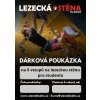 DÁRKOVÁ POUKÁZKA - Pět vstupů na stěnu