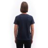 SENSOR MERINO BLEND MOON - dámské triko kr.rukáv (Velikost L, Barva modrá)