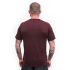 SENSOR MERINO BLEND ELEMENTS - pánské triko kr.rukáv (Barva červená, Velikost L)