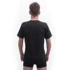 SENSOR MERINO CORDURA - pánské triko kr.rukáv (Velikost L, Barva černá)