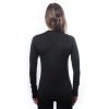 SENSOR MERINO AIR dámské triko dl.rukáv - Funkční triko (Barva černá, Velikost L)
