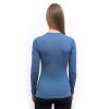 SENSOR MERINO AIR dámské triko dl.rukáv - Funkční triko (Barva černá, Velikost L)