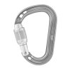 PETZL ROCHA SCREW LOCK šroubovací karabina (Barva LIGHT GRAY)