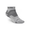 BRIDGEDALE Hike MW MP Ankle - ponožky (Velikost L, Barva graphite/orange/135)