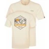 RAB Stance Mountain Peak Tee - Pánské triko - Ecru