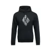 BLACK DIAMOND Engineered Diamond Pullover Hoody - mikina s kapucou černá