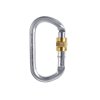 SINGING ROCK OVAL - K4241ZO - ocelová karabina se šroubovací pojistkou
